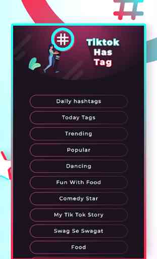 HashTags For Tiktok - Best Tags For More Likes 2