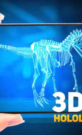 HoloLens Skeleton Dinosaurs 3D PRANK GAME 1
