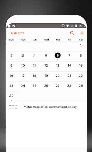 iCalendar: Calendar Phone X - Calendar OS 12 1