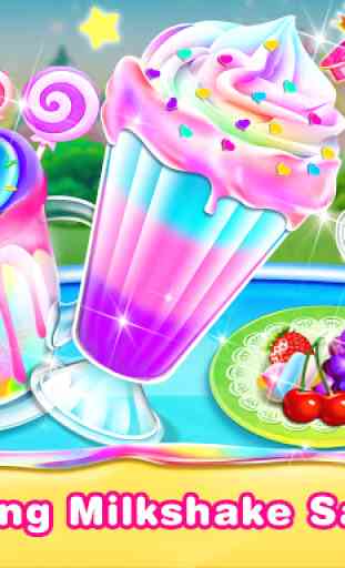 Ice Cream Milkshake Maker-Ice Dessert Sweet Games 1