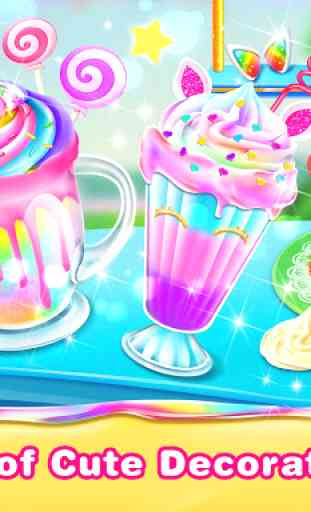 Ice Cream Milkshake Maker-Ice Dessert Sweet Games 4