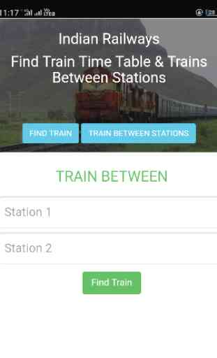 Indian Railways time table, schedule 3