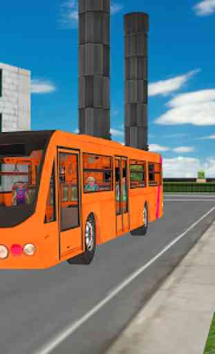 Kids City School Bus driving Game 3