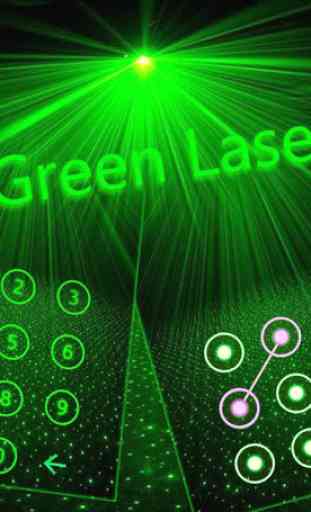 Laser light green tech Theme 4