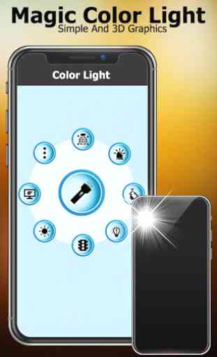 Magic Color Light : Torch LED Flashlight 1