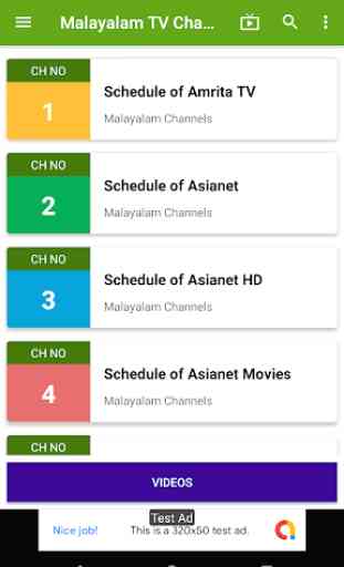 Malayalam TV Channels 1