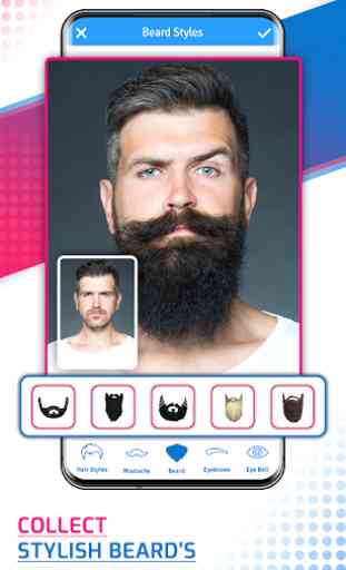 Man Photo Editor & Men HairStyle, Suits, Mustache 2