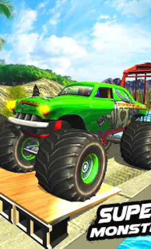 Mega Ramp Monster Truck Racing Games 1