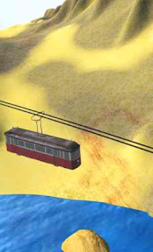 Mountain Sky Tram Simulator : transport game 4