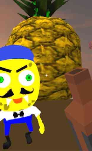 Neighbor Sponge. Scary Secret 3D 1