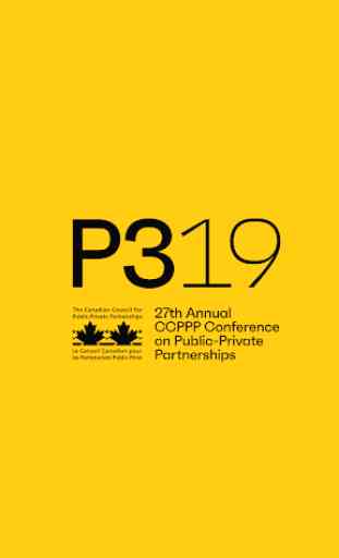 P3 2019: Conference and Meeting App 1