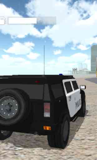 Police Car City Driving 3