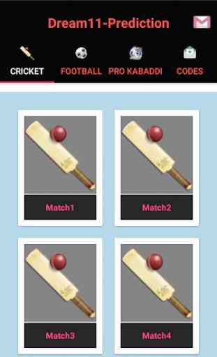 Pro Tips  prediction-Cricket,Football,Pro Kabaddi. 1