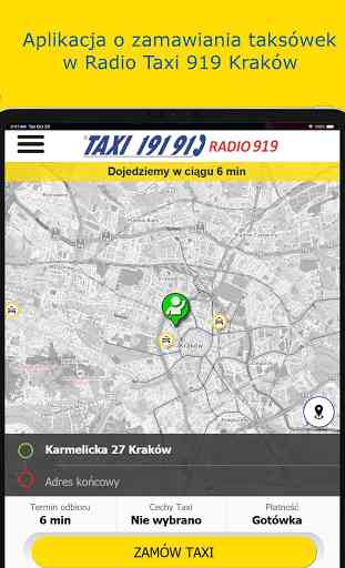 Radio Taxi 919 Kraków 4