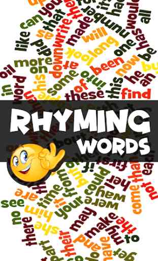 rhyming words - vocabulary builder quiz 1
