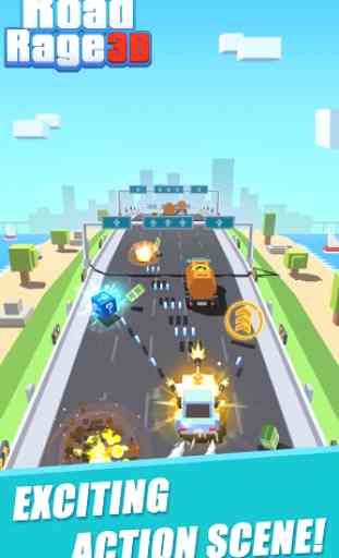 Road Rage 3D : Fastlane Game 1