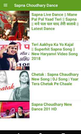 Sapna Chaudhary song - Sapna ke gane, sapna dance 3