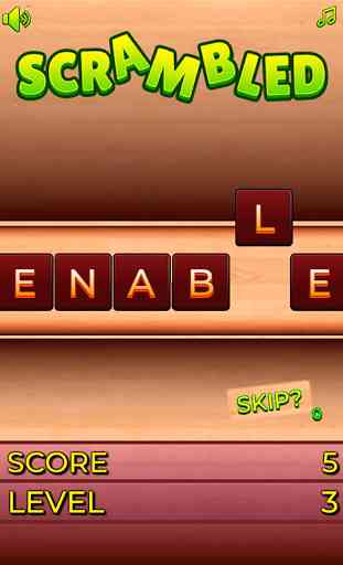 Scramble Words Game Kids offline 3