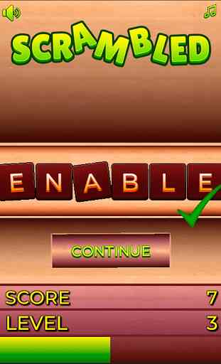 Scramble Words Game Kids offline 4