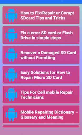 SD Card & Phone Repair Help tips 1