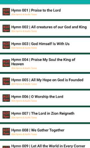 SDA Audio Hymnal Offline 2