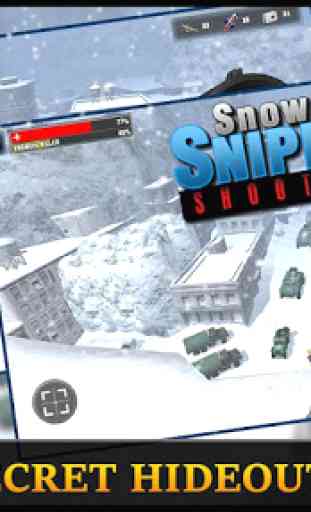 Snow Sniper Shooter 2019 : Fierce War missions 2