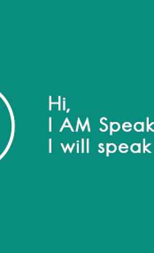 Speak For Me - Text to Speech Free 4