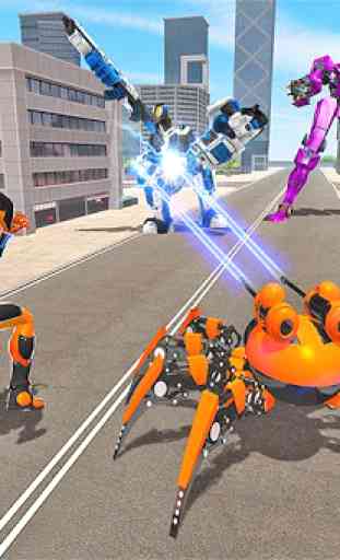 Speed Spider Robot Hero Rescue Mission 2