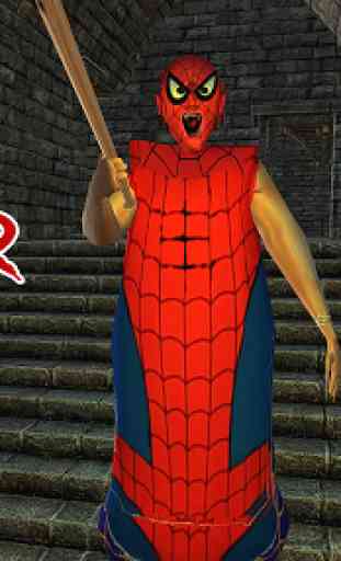 Spider Horror Granny Escape Game - Scary House 3D 4