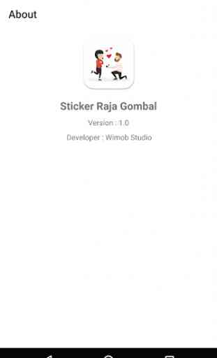 Sticker Raja Gombal PDKT -WAStickerApps 2
