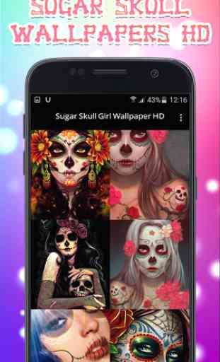 Sugar Skull Girl Wallpapers HD 2