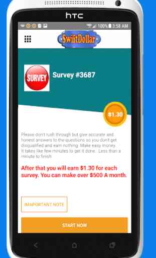 Swift Dollar :  Take Surveys earn Extra Income 4