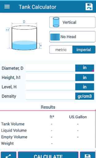 Tank Volume Calculator Pro 1
