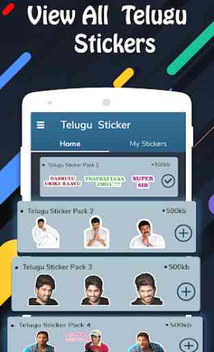Telugu Stickers For Whatsapp 1