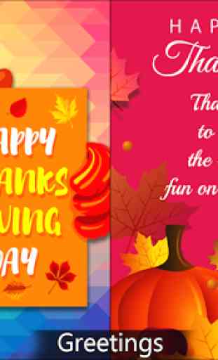 Thanks Giving Photo Frames 2019 & Greetings 1