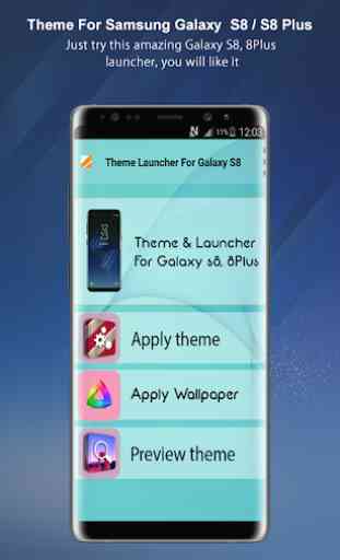 Theme Launcher For Galaxy S8 and S8 Plus 4
