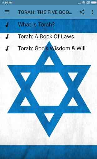 TORAH: THE FIVE BOOKS OF MOSES AUDIO 1