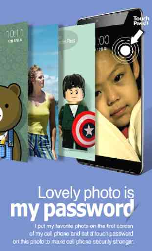 Touch Lock Screen - Easy & strong photo password 1