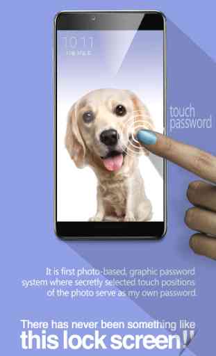 Touch Lock Screen- Easy & strong photo password 3