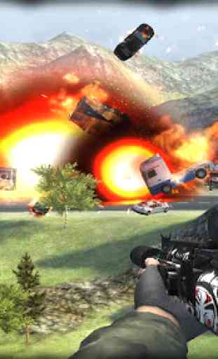 Traffic Ops 3D Shooter - Sniper car destruction 3