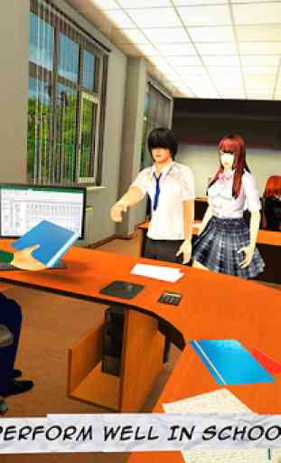 Virtual High School Boy Simulator Real Family 4