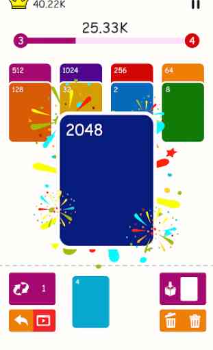 2048 : Solitaire Merge Card 1
