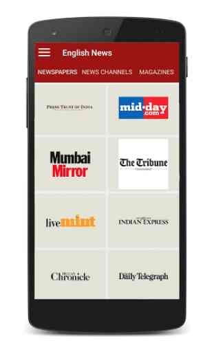 All English Newspapers,TV News Channel & Magazines 2