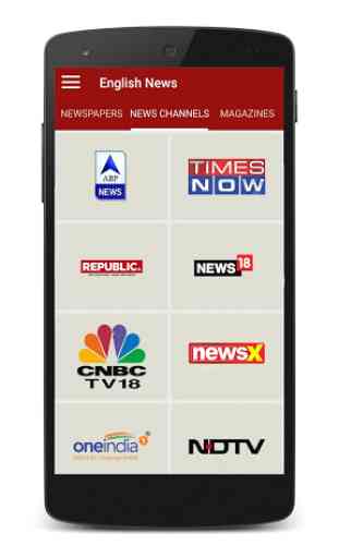 All English Newspapers,TV News Channel & Magazines 3