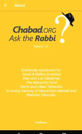 Ask the Rabbi 2