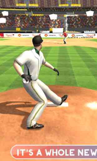 Baseball Battle - flick home run baseball game 2