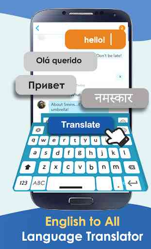 Chat Translator Keyboard - Easy Typing Keypad 1