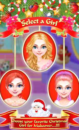 Christmas Girls Makeup & Hair Salon DressUp Games 3