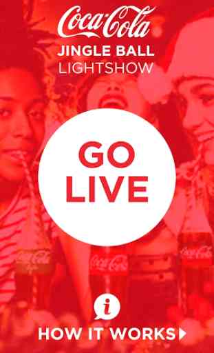 Coca-Cola Jingle Ball Lightshow 1