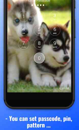 Cute Husky Puppies Lock Screen & Wallpapers 2